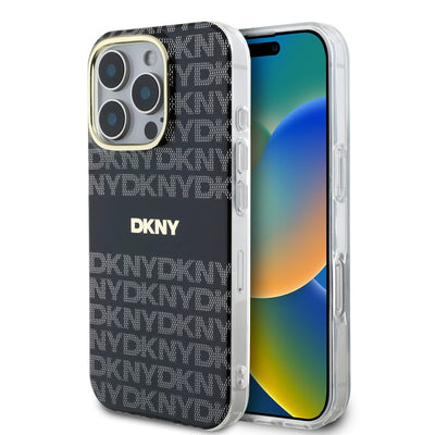 DKNY PC/TPU Repeat Pattern Tonal Stripe Magsafe Zadní Kryt