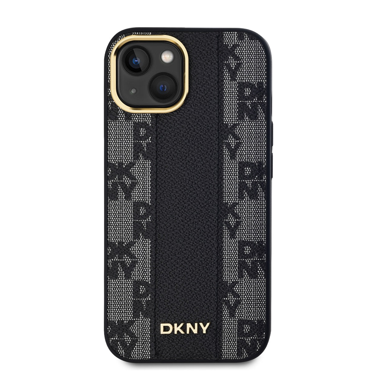 DKNY PU Leather Checkered Pattern Magsafe Zadní Kryt