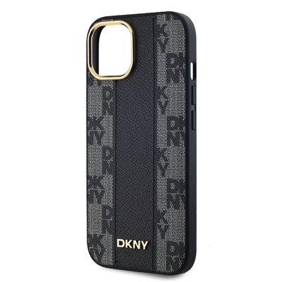 DKNY PU Leather Checkered Pattern Magsafe Zadní Kryt