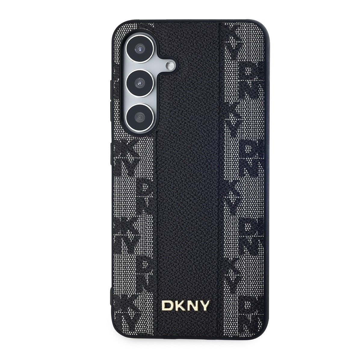 DKNY MagSafe kožený kryt na Samsung - Checkered Pattern