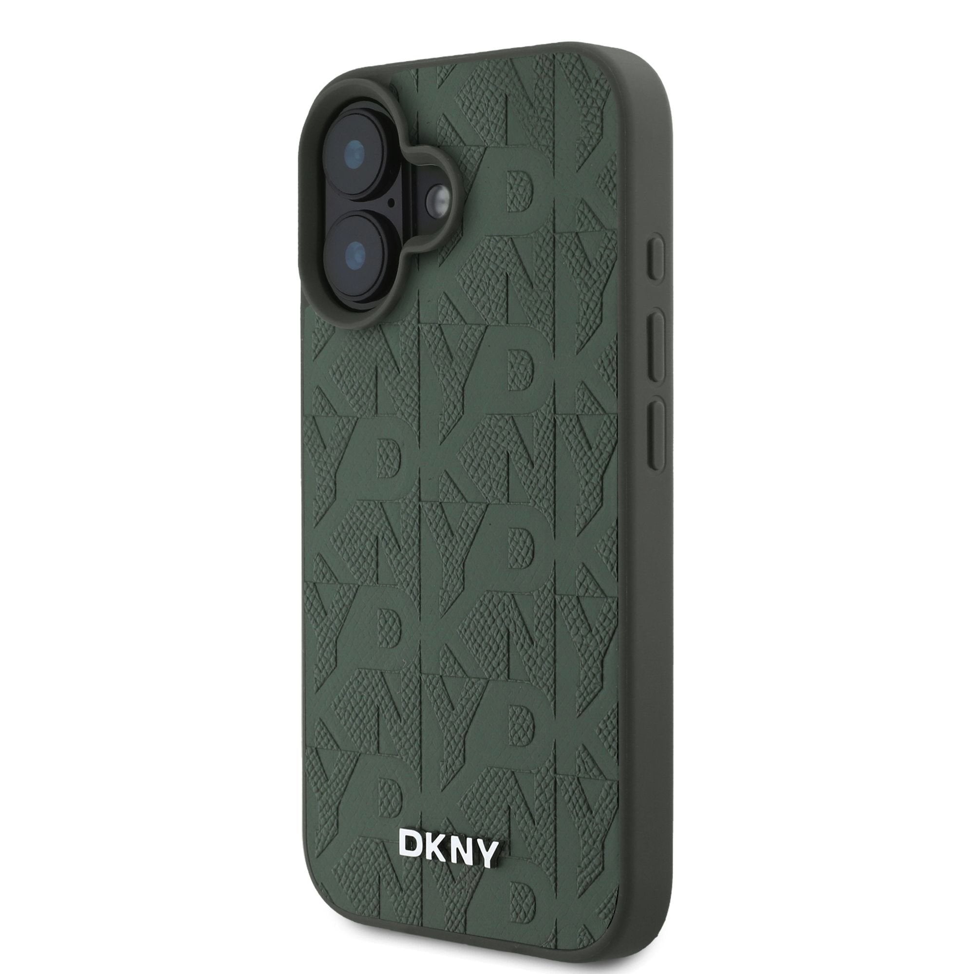 DKNY PU Leather Grid Pattern Magsafe Zadní Kryt