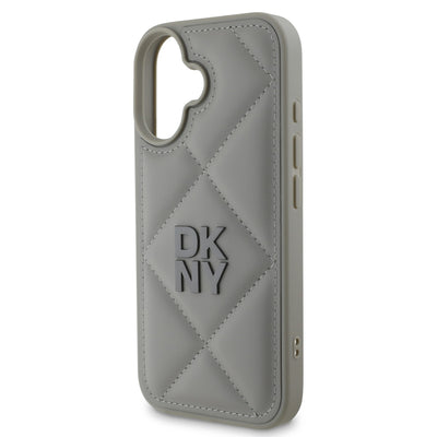 DKNY PU Leather Quilted Stack Logo Zadní Kryt