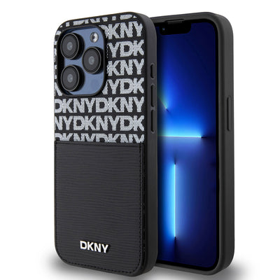 DKNY PU Leather Repeat Pattern Card Pocket Zadní Kryt - pohled 7