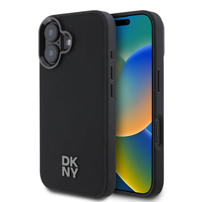 DKNY PU Leather Stack Logo Magsafe Zadní Kryt - pohled 12