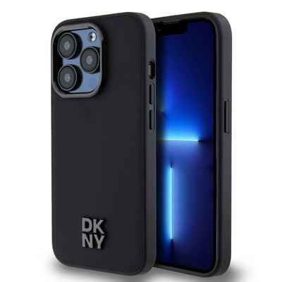 DKNY PU Leather Stack Logo Magsafe Zadní Kryt - pohled 5