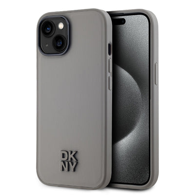DKNY PU Leather Stack Logo Magsafe Zadní Kryt - pohled 7