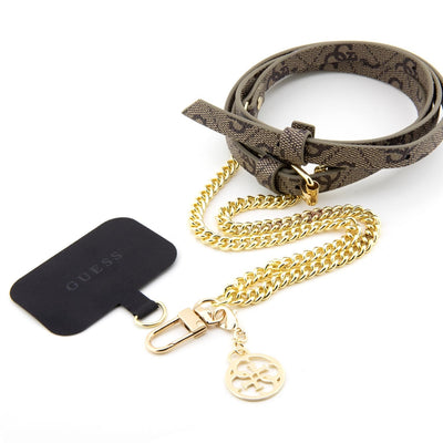 Guess Crossbody Popruh PU 4G Chain with Charm