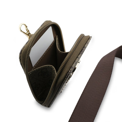 Guess Crossbody Popruh PU 4G Metal Logo + peněženka - pohled 8