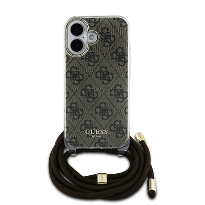 Guess kryt na iPhone s crossbody popruhem IML 4G Printed