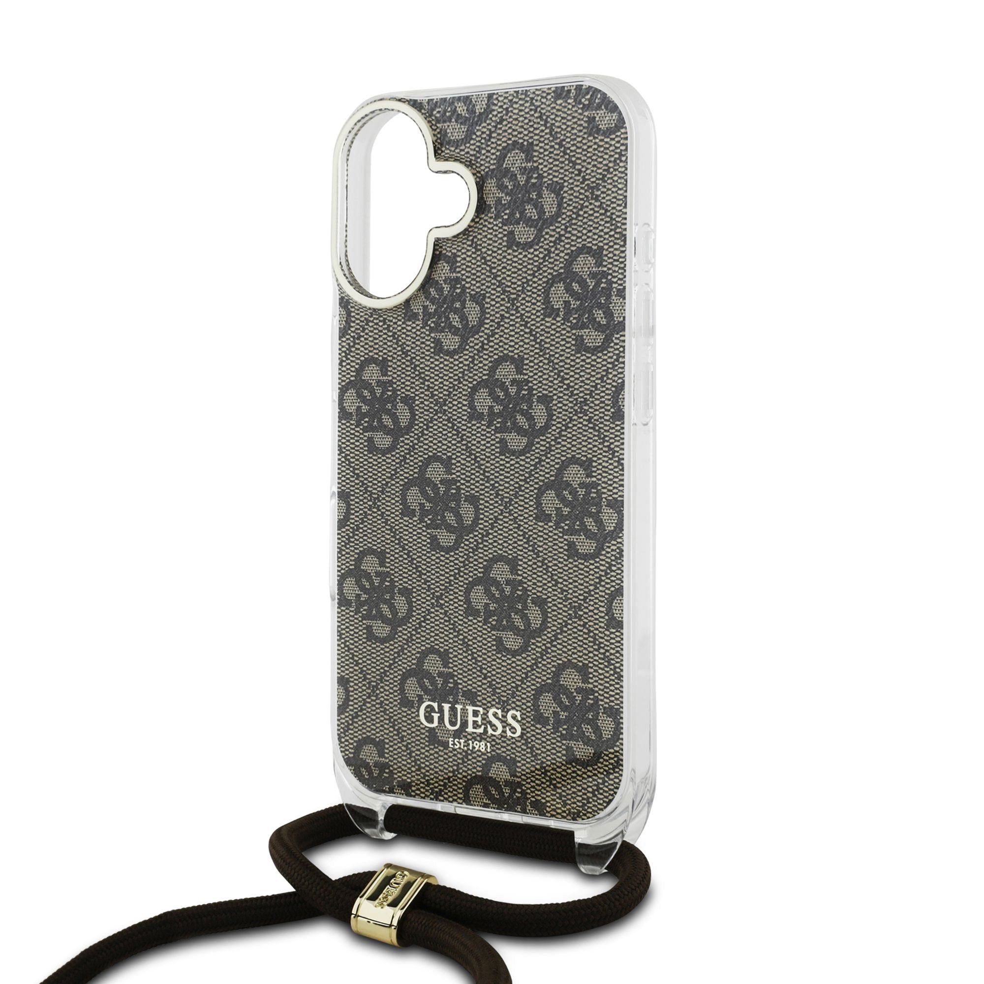 Guess kryt na iPhone s crossbody popruhem IML 4G Printed