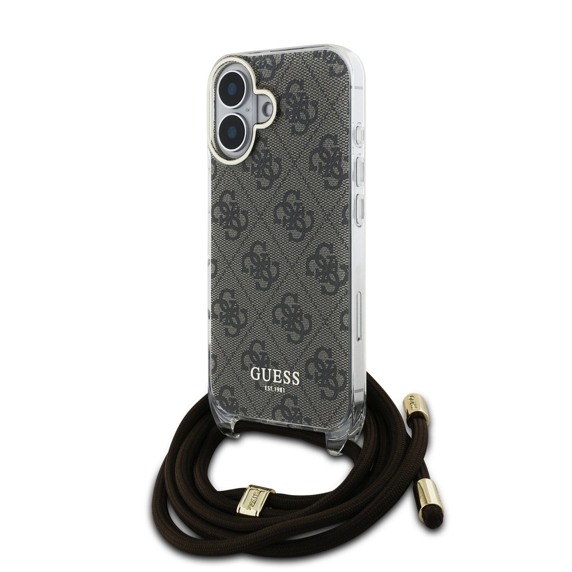 Guess kryt na iPhone s crossbody popruhem IML 4G Printed