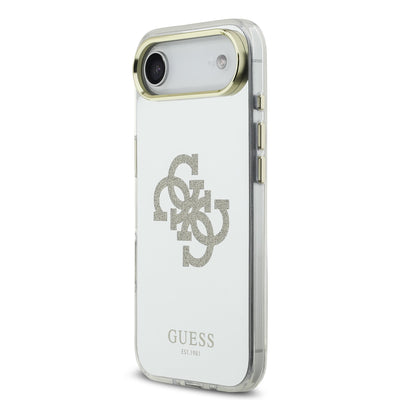 Guess MagSafe kryt na iPhone Mirror 4G Glitter Logo