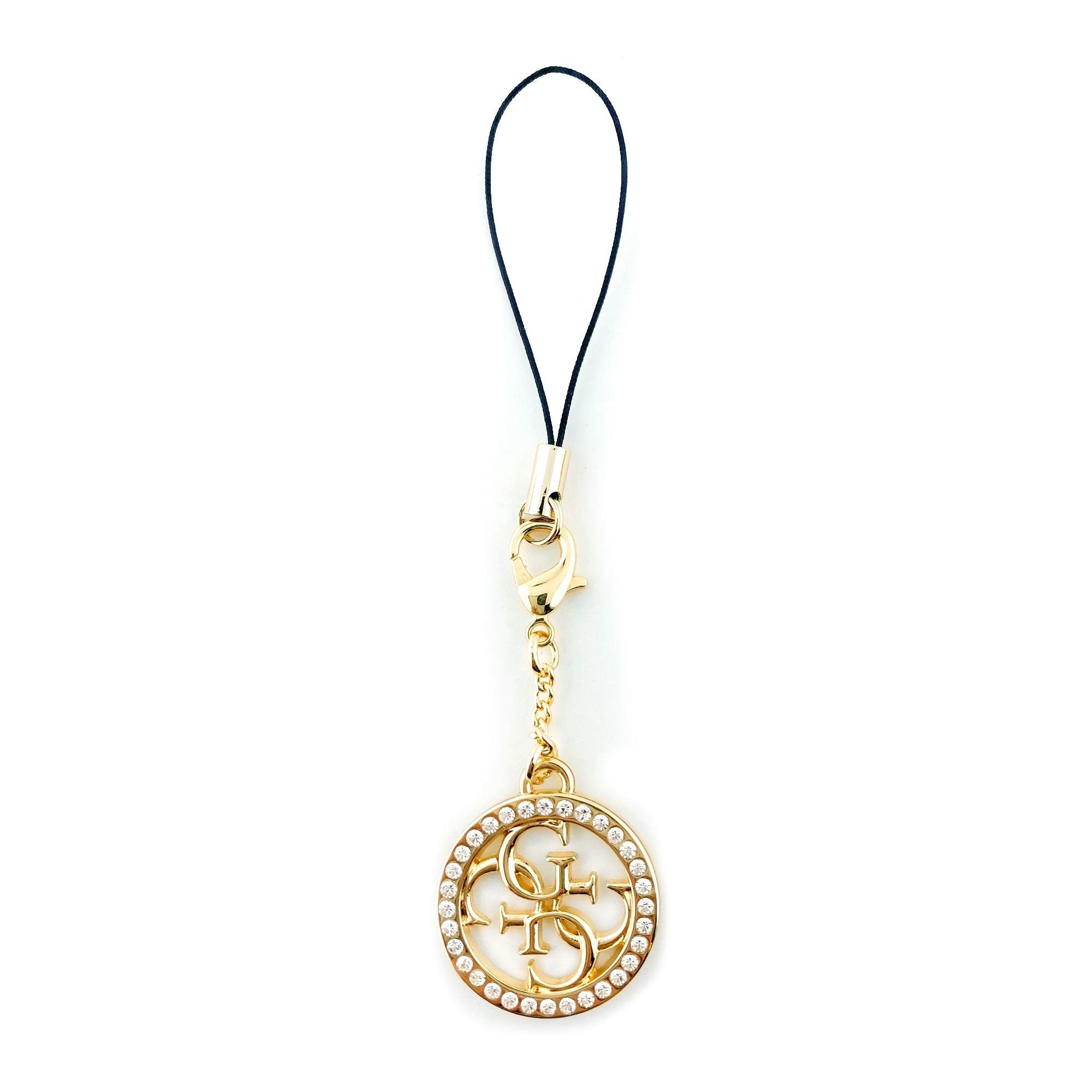 Guess Přívěsek 4G Strass Metal Logo - pohled 1