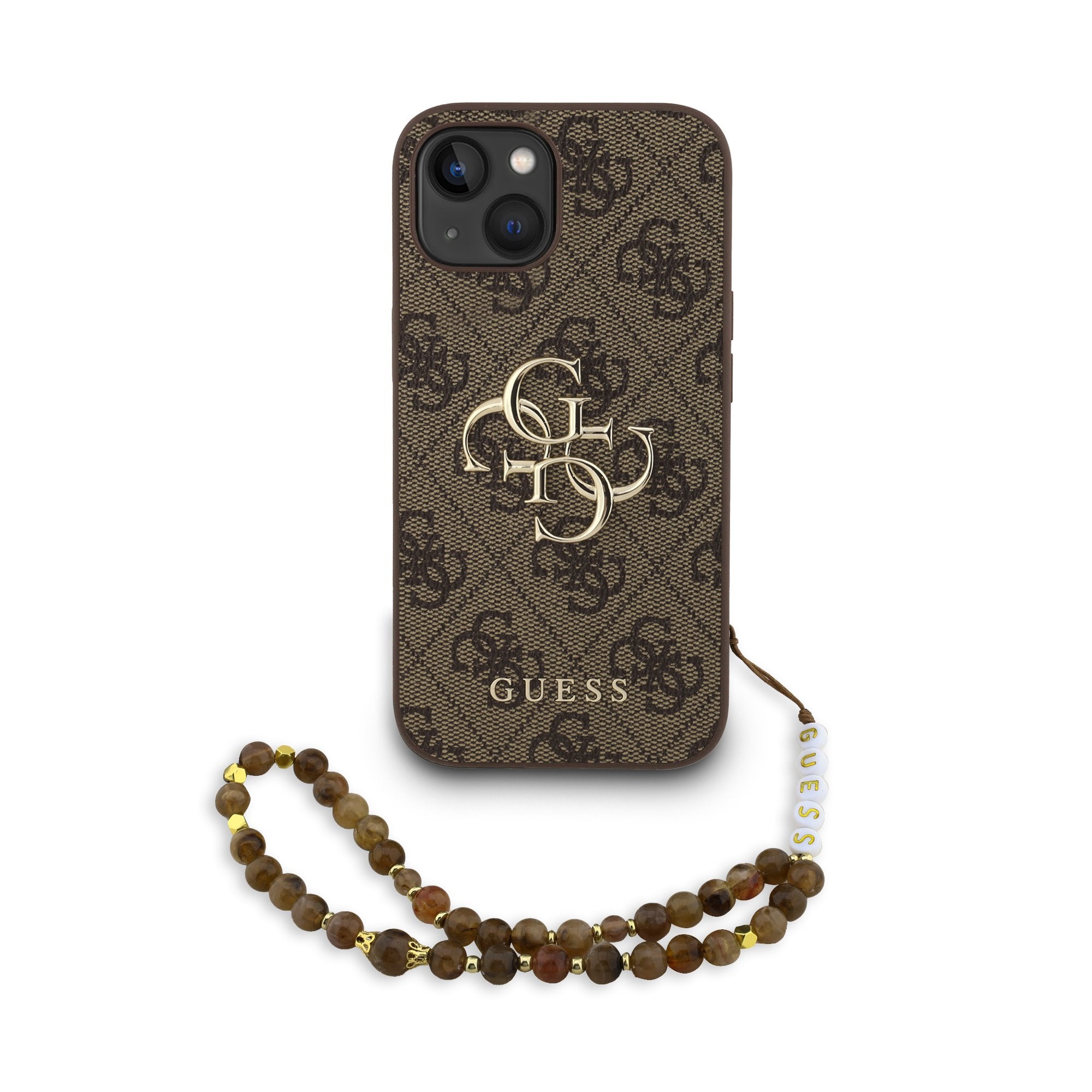 Guess kryt na iPhone s náramkem 4G Metal Logo Strap