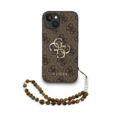Guess kryt na iPhone s náramkem 4G Metal Logo Strap