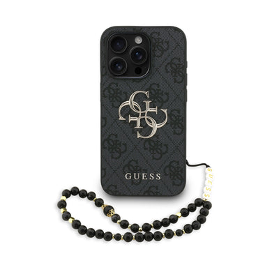 Guess kryt na iPhone s náramkem 4G Metal Logo Strap