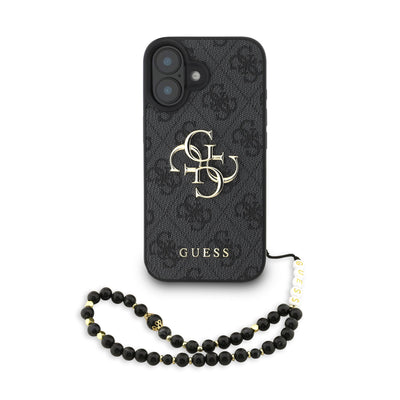 Guess kryt na iPhone s náramkem 4G Metal Logo Strap