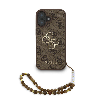 Guess kryt na iPhone s náramkem 4G Metal Logo Strap