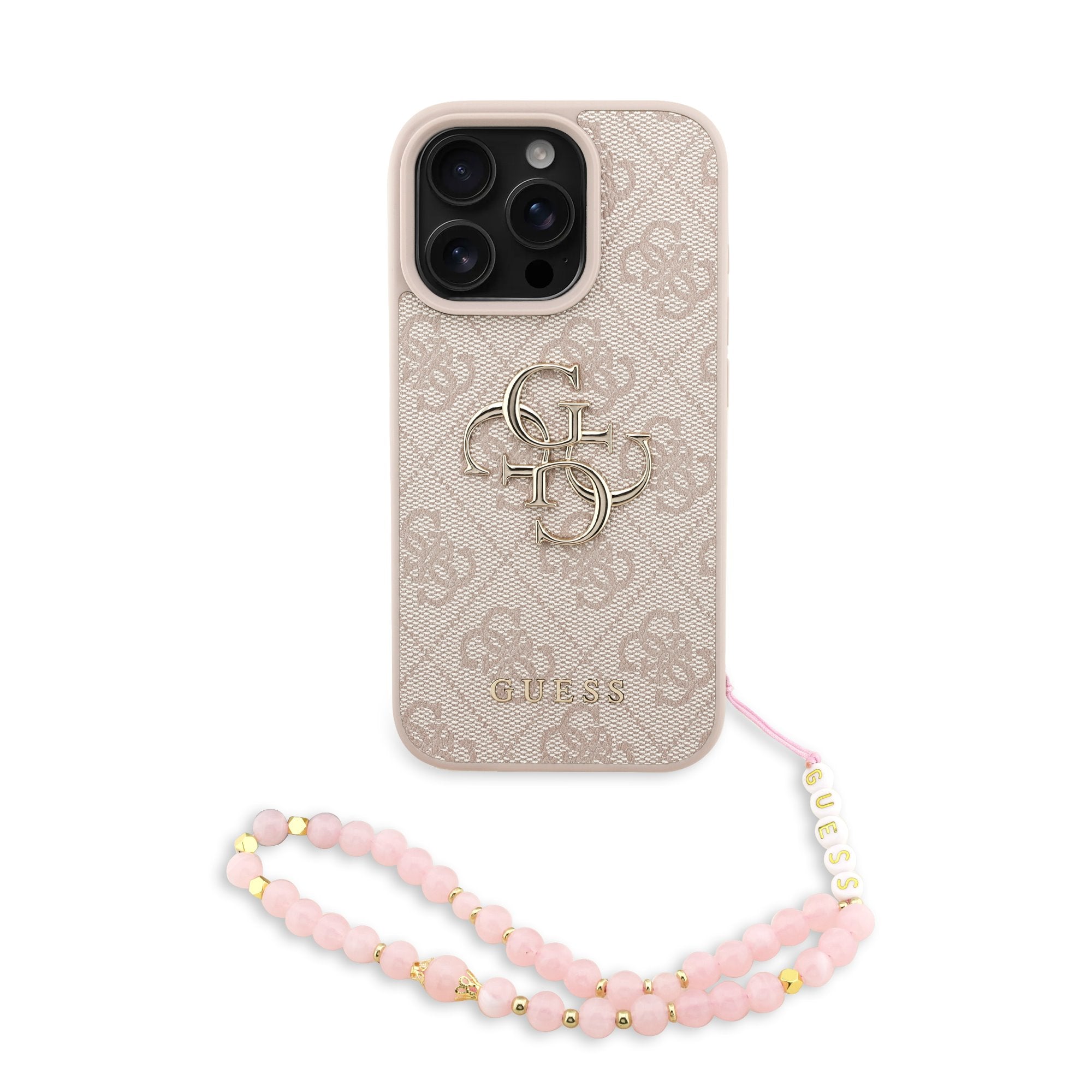 Guess kryt na iPhone s náramkem 4G Metal Logo Strap