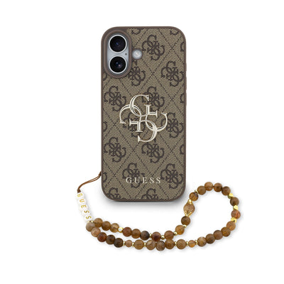 Guess kryt na iPhone s náramkem 4G Metal Logo Strap