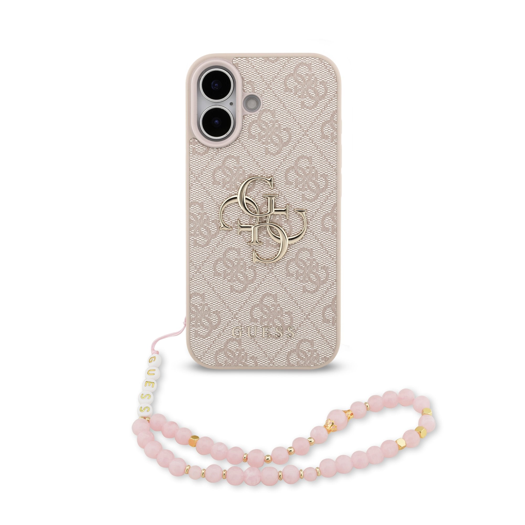 Guess kryt na iPhone s náramkem 4G Metal Logo Strap