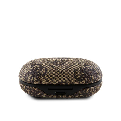 Guess PU 4G Metal Logo TWS Bezdrátová Sluchátka