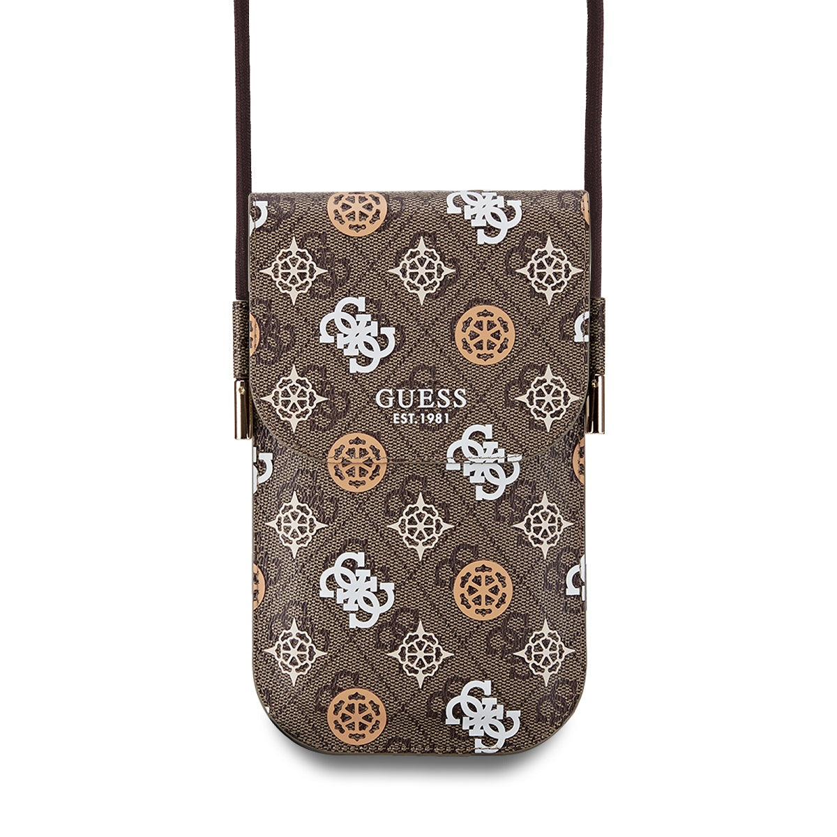 Guess PU 4G Peony Multicolor Taška na Telefon