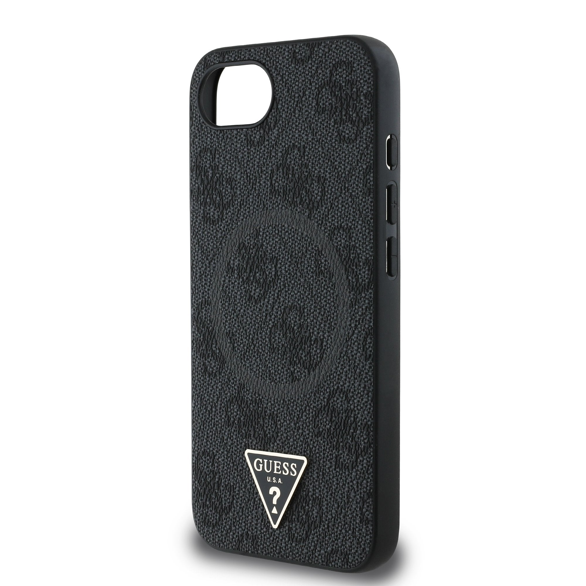 Guess MagSafe kryt na iPhone 4G Strass Triangle Metal Logo