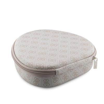 Guess PU 4G Triangle Logo ENC Bezdrátová Sluchátka Pink