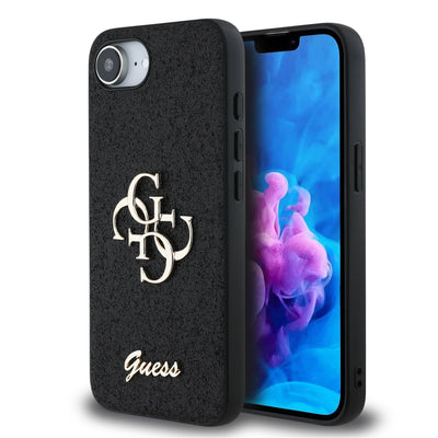 Guess kryt na iPhone Fixed Glitter 4G Metal Logo