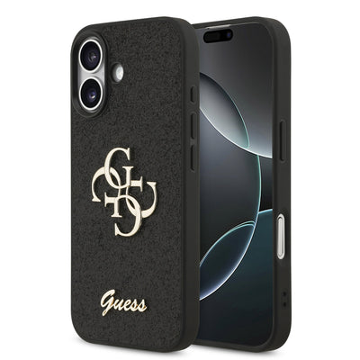 Guess kryt na iPhone Fixed Glitter 4G Metal Logo