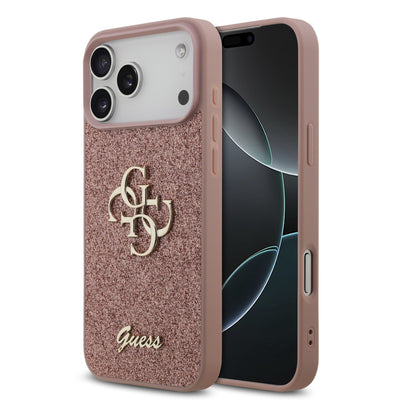 Guess kryt na iPhone Fixed Glitter 4G Metal Logo