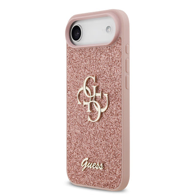 Guess kryt na iPhone Fixed Glitter 4G Metal Logo