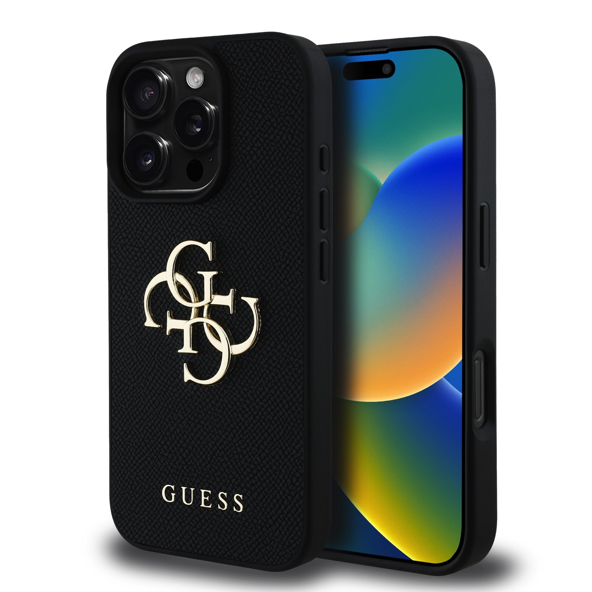 Guess kryt na iPhone 4G Metal Logo