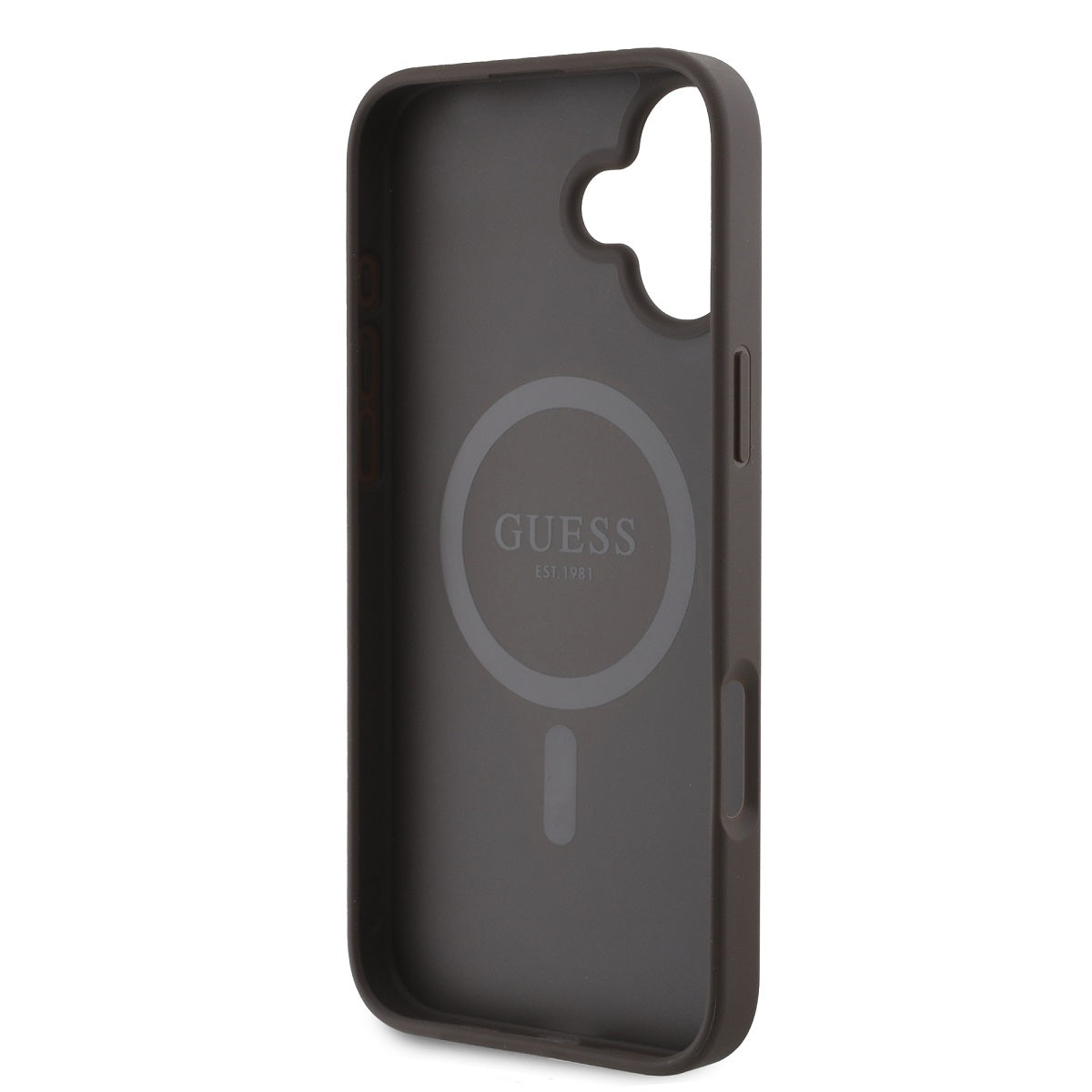 Guess MagSafe kožený kryt na iPhone 4G Big Love Logo