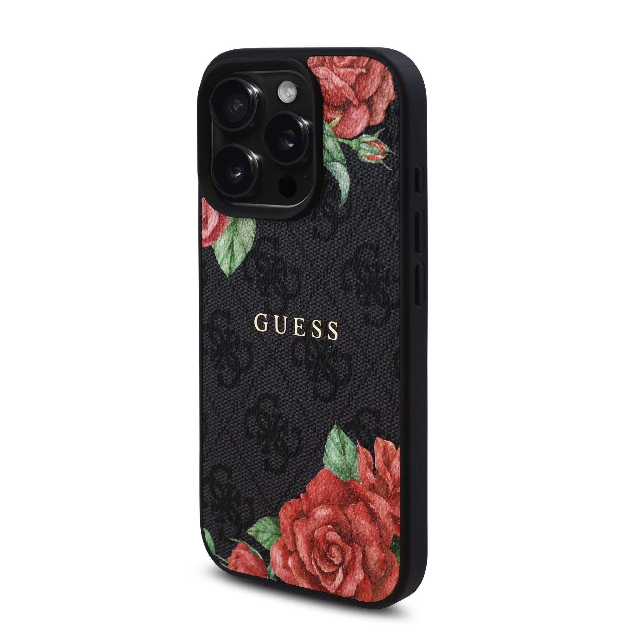 Guess MagSafe kožený kryt na iPhone 4G Roses