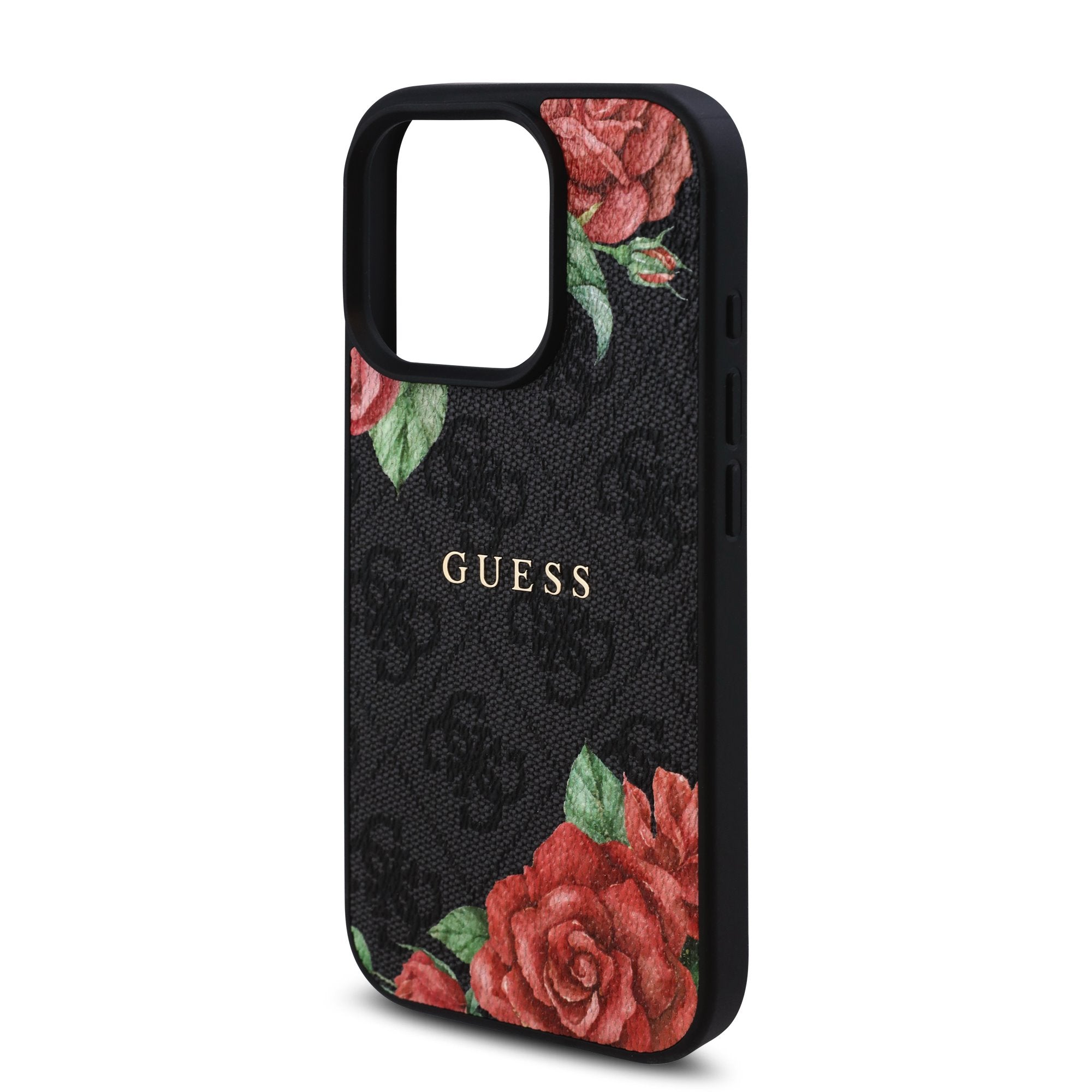 Guess MagSafe kožený kryt na iPhone 4G Roses
