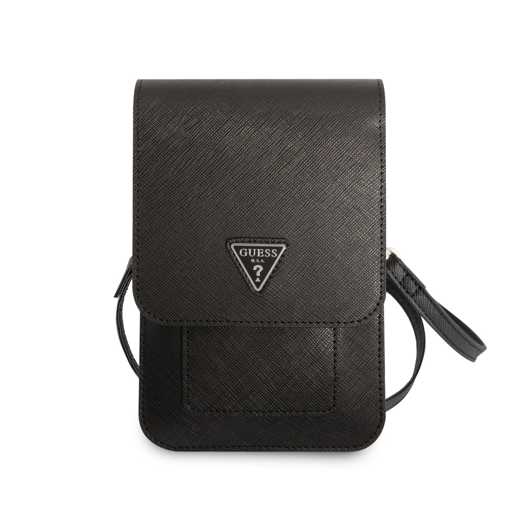 Guess PU Saffiano Triangle Logo Taška na Telefon - pohled 2