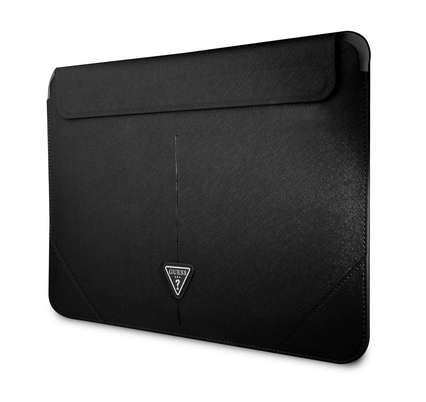 Guess Saffiano Triangle Metal Logo Computer Sleeve 13/14"