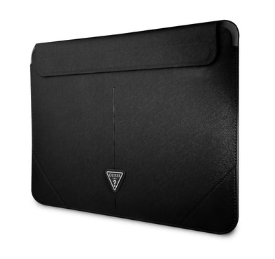 Guess Saffiano Triangle Metal Logo Computer Sleeve 13/14"