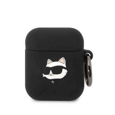 Karl Lagerfeld 3D Logo NFT Choupette Head Silikonové Pouzdro - pohled 2