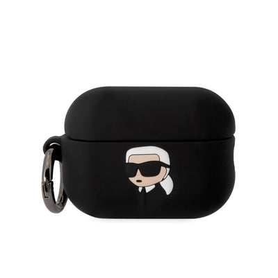 Karl Lagerfeld 3D Logo NFT Karl Head Silikonové Pouzdro - pohled 3