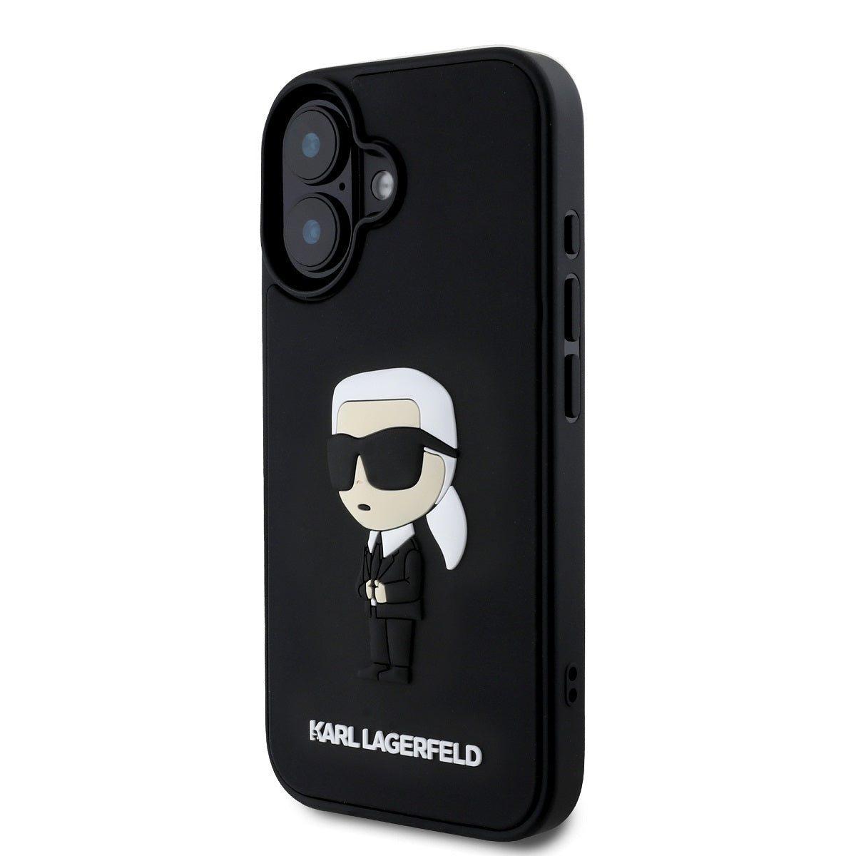 Karl Lagerfeld 3D Rubber Ikonik Zadní Kryt iPhone16