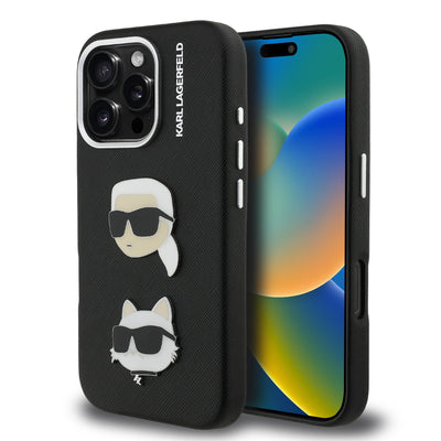 Karl Lagerfeld Grained PU K&CH Heads Zadní Kryt