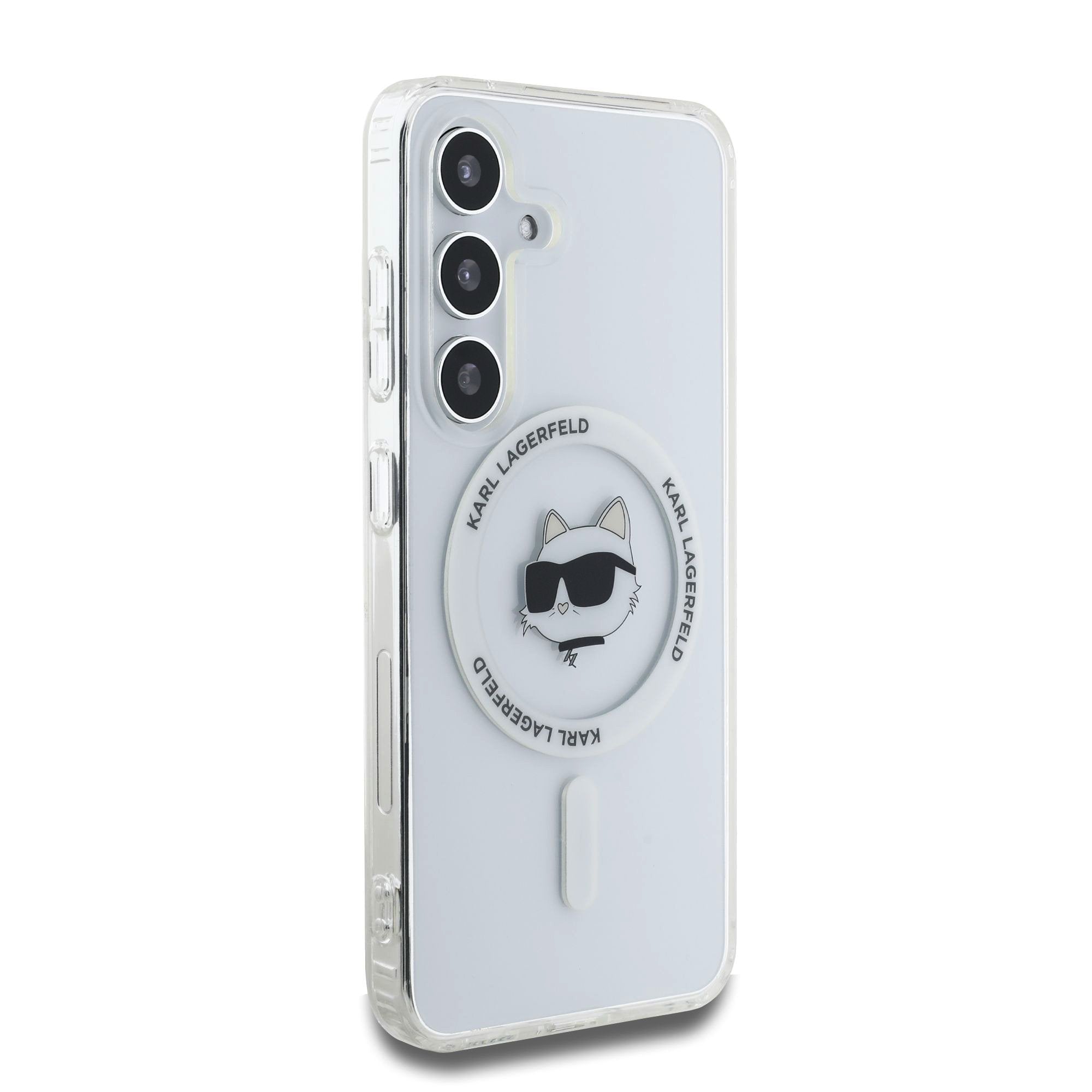 Karl Lagerfeld MagSafe kryt na Samsung - IML Choupette Head