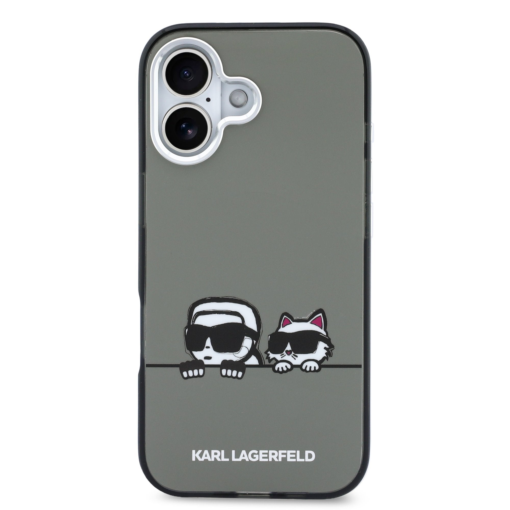Karl Lagerfeld IML K&CH Heads Logo MagSafe Zadní Kryt