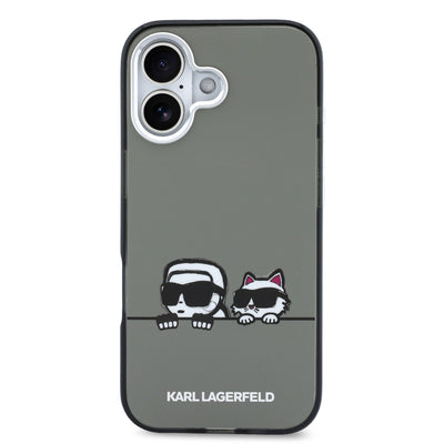 Karl Lagerfeld IML K&CH Heads Logo MagSafe Zadní Kryt