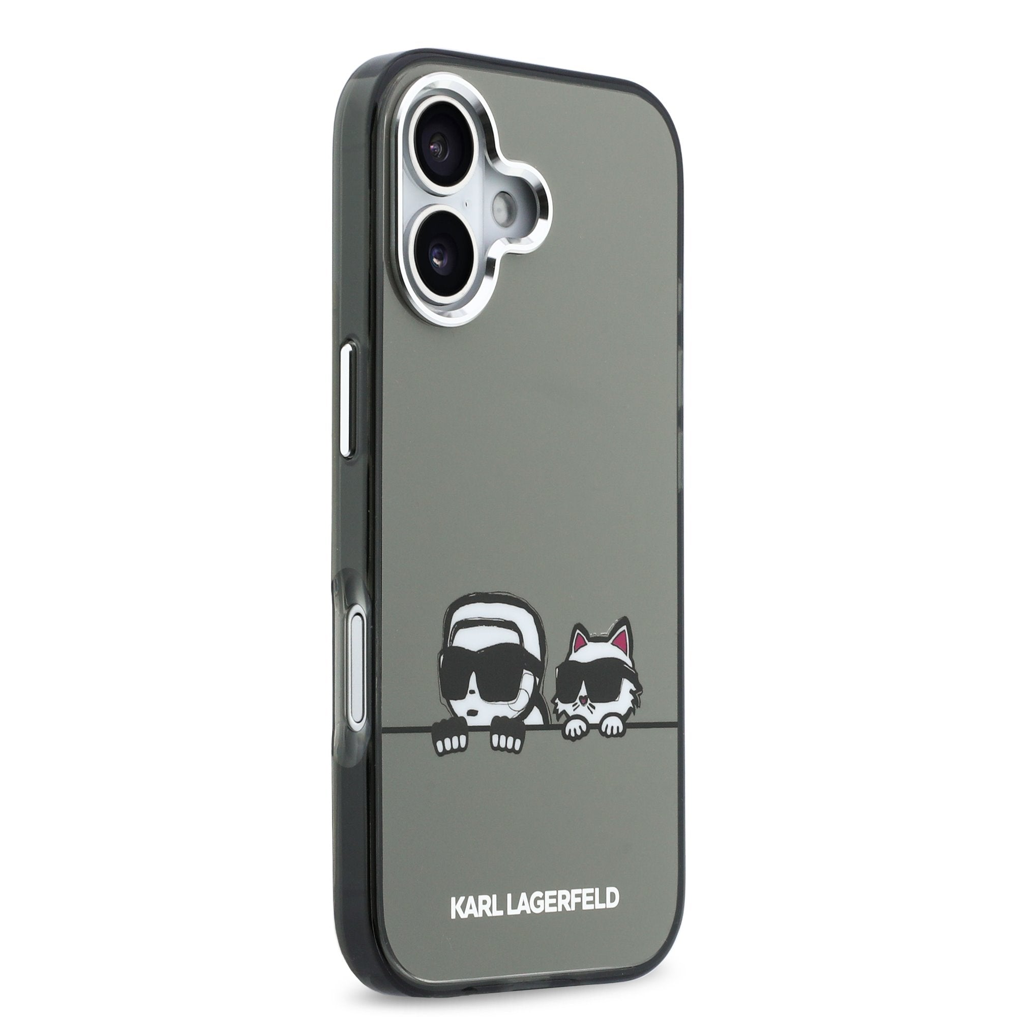 Karl Lagerfeld IML K&CH Heads Logo MagSafe Zadní Kryt