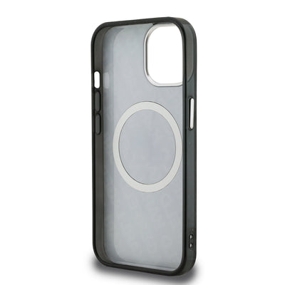 Karl Lagerfeld IML K&CH Heads Repeated Logo MagSafe Zadní Kryt