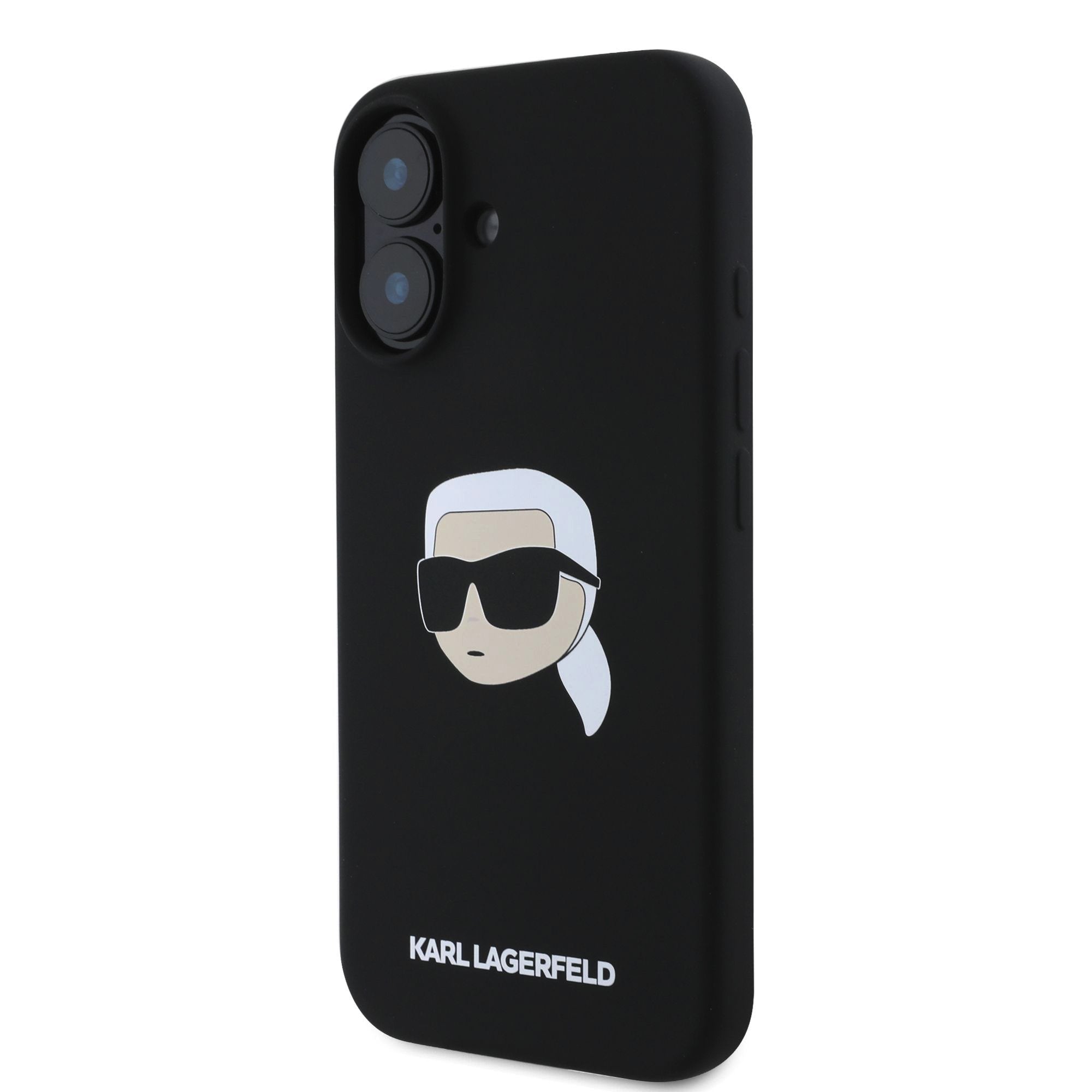 Karl Lagerfeld Liquid Silicone Karl Head MagSafe Zadní Kryt